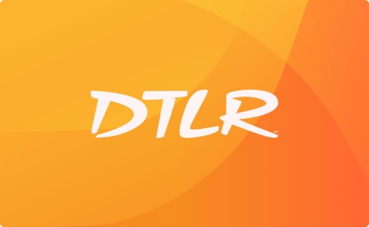 DTLR - fundo laranja