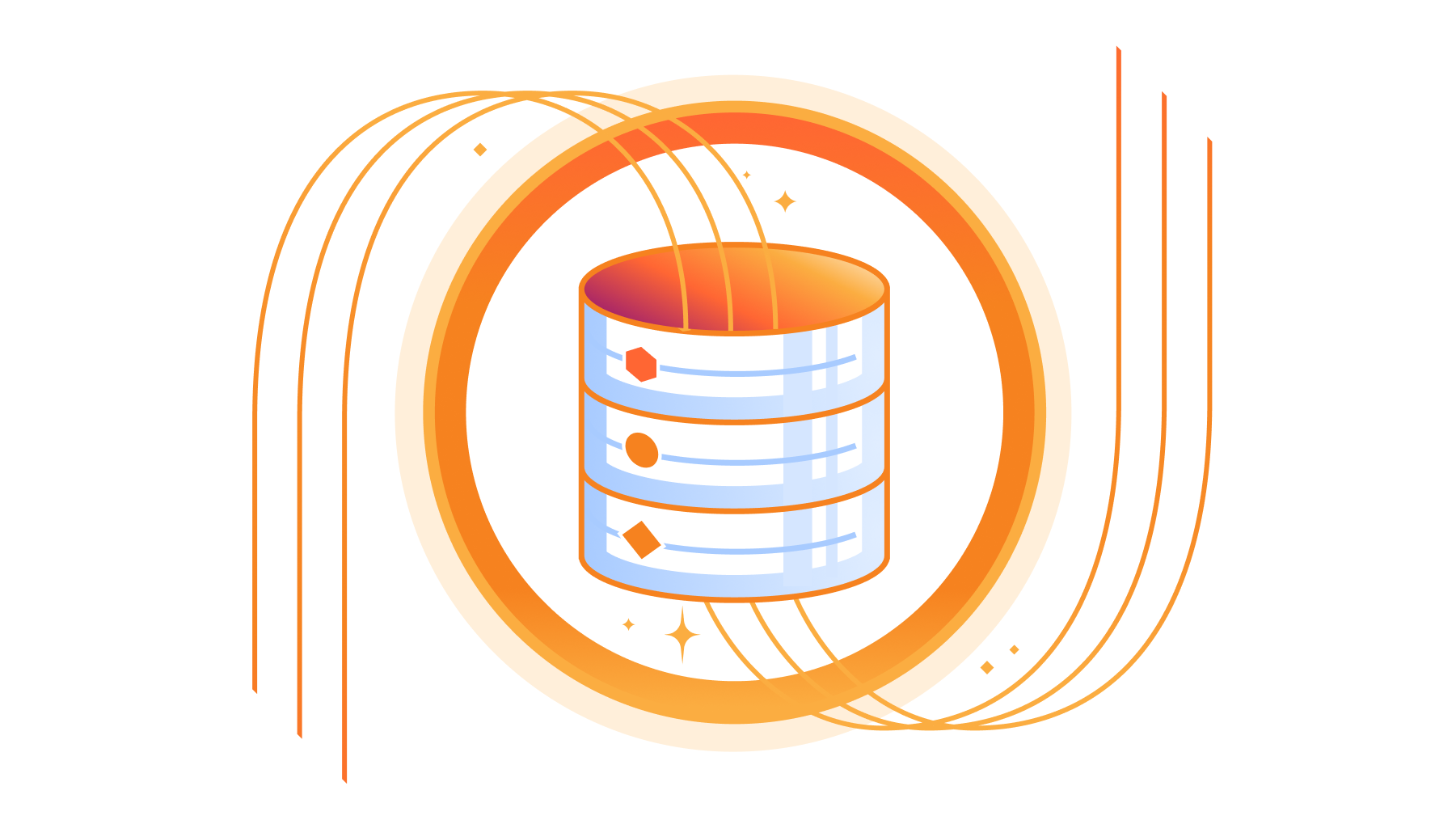 Ilustração da solução de banco de dados SQL sem servidor D1 da Cloudflare
