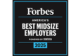2025 Forbes: „America's Best Midsize Employers“ 